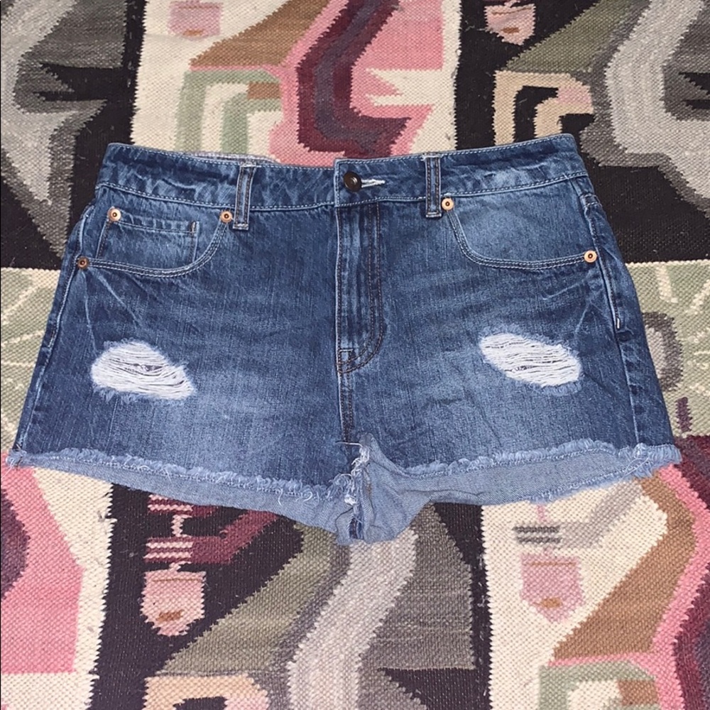 Forever 21, high waisted jean shorts